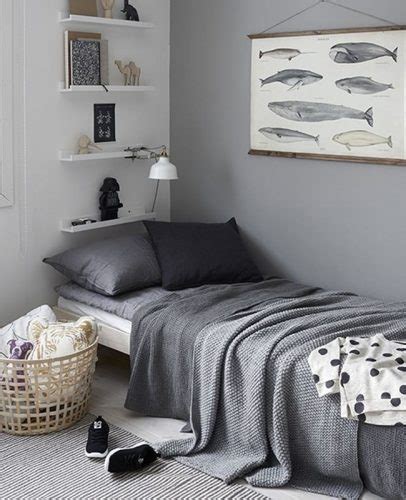 Associer Le Gris Et Le Blanc Dans La Chambre Des Ados My Blog Deco