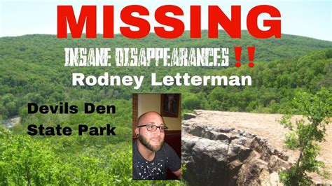 Insane Disappearances‼️ Rodney Letterman Youtube