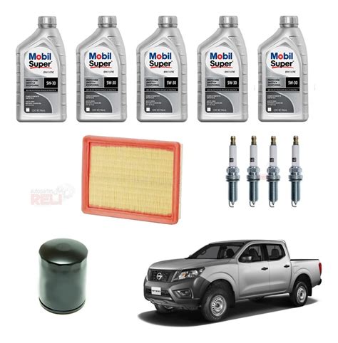 Kit Afinación Nissan Np300 Aceite Sintético Meses sin intereses