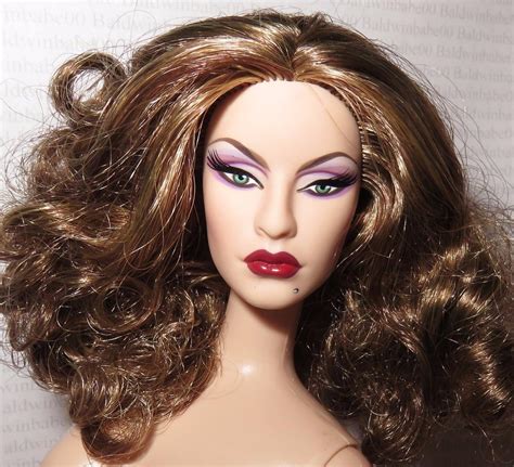 Nude Barbie Brunette Green Eyes Wicked Witch Of The East Marisa Doll For Ooak