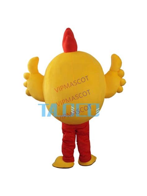 Yellow Chicken Mascot Costume Adult Size Fancy Dress Cartoon Costume