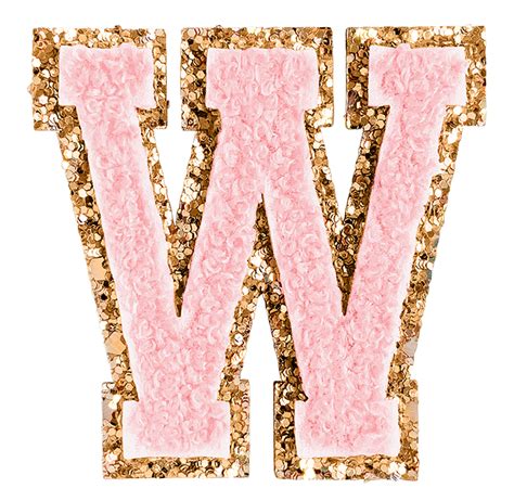 Pink Glitter Letters Fresh Honey Au