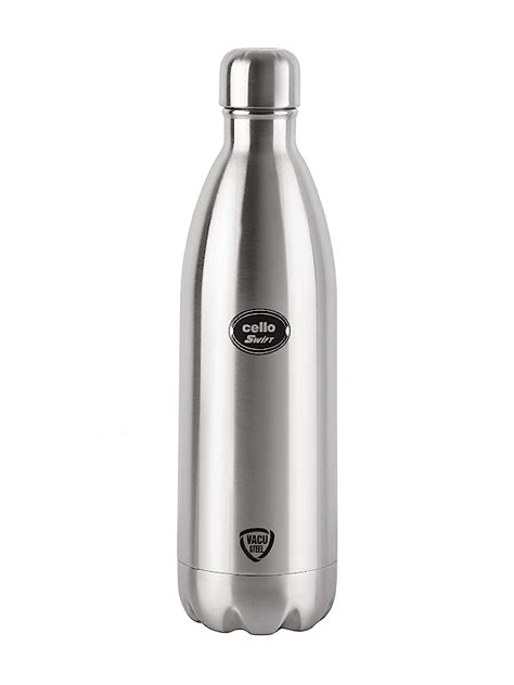 Cello Swift Stainless Steel Vacuum Insulated Flask Ml Hot And Cold Water Bottle With Screw