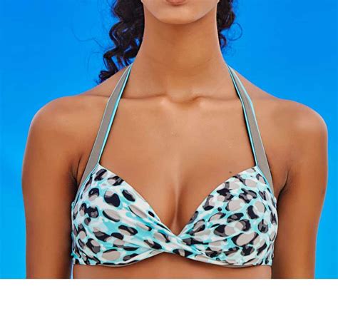 Bikini T Rkis Taupe E Cup Dessous Bademoden Outlet Mode Shop