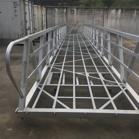 China Custom Dock Gangway Manufacturers And Suppliers And Factory Fabmann