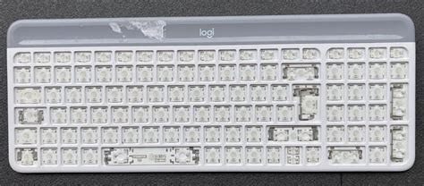 Eine Taste / One Key Logitech K470 MK470 weiss Desktop Tastatur ...