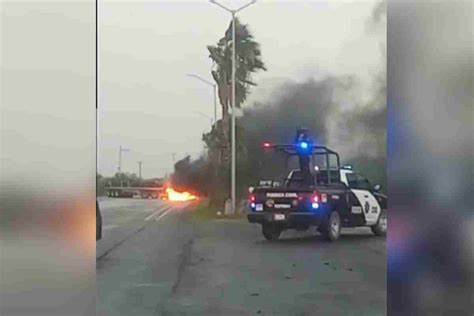 Enfrentamientos Entre Fuerza Civil Y Sujetos Armados Provoca Bloqueos Y