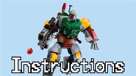 LEGO Star Wars Boba Fett Mech Instructions 75369 YouTube