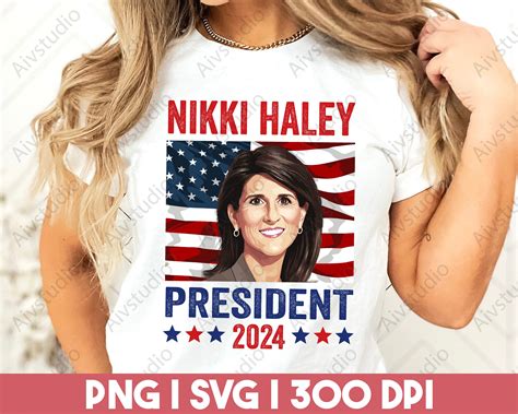 Nikki Haley For President 2024 Svg Png Nikki Haley 2024 Campaign Svg