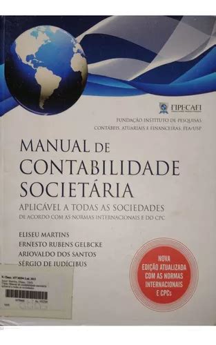 Manual De Contabilidade Societária Mercadolivre