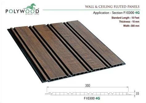 Louver Panel Polywood PVC Walll Fluted Louvers Panel Manufacturer