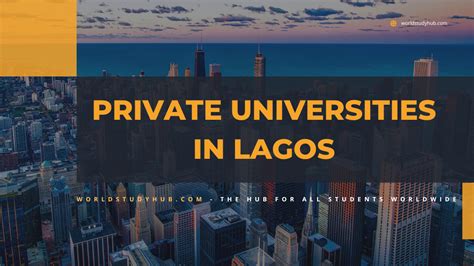 10 Best Private Universities in Lagos, School Fees, and Locations » 2025