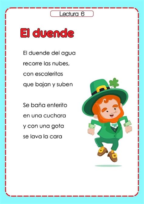 Lecturas Con Rimas Descarga PDF Nursery Rhymes Rhymes Mario