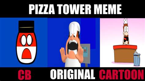 Pizza Tower Screaming Meme But In Different Versions Youtube