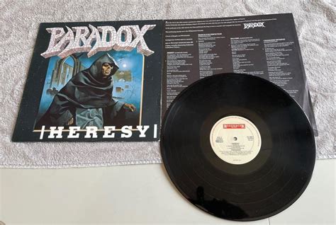 Paradox Heresy Lp 1st Press Vinylkoll