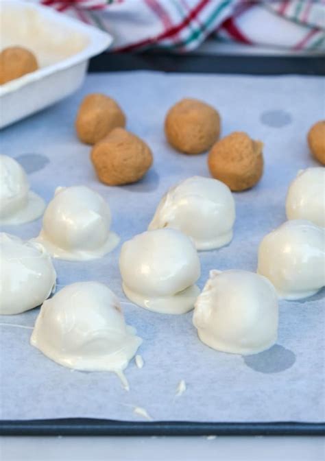 No Bake Peanut Butter Snowballs The Foodie Affair