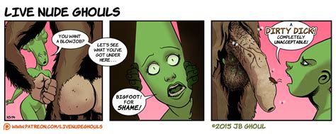 Live Nude Ghouls Adult Humor
