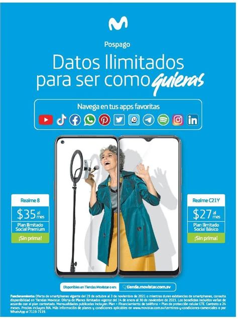 Oferta De Celulares Realme Pospago En Movistar El Salvador 25 Octubre