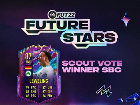 FIFA 22 Jamie Leweling Future Stars SBC Cheapest Solutions Rewards