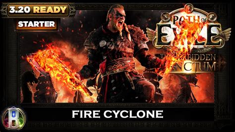 Fire Cyclone Berserker Poe Forbidden Sanctum Poe Builds Youtube