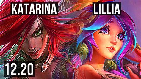 Katarina Vs Lillia Mid 6 0 5 2 3m Mastery 900 Games Dominating