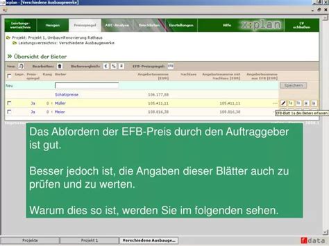 PPT Das Abfordern Der EFB Preis Durch Den Auftraggeber Ist Gut