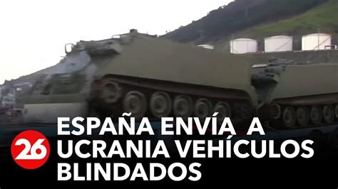 ESPAÑA Una primera remesa de vehículos blindados TOA M 113 para