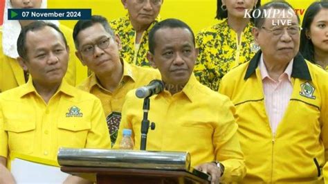 107 Pengurus DPP Golkar Periode 2024 2029 Ketua Umum Hingga Sekretaris