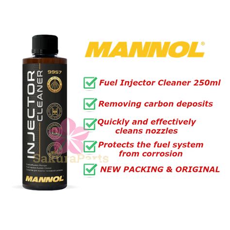 MANNOL 9957 Fuel Injector Cleaner 250ml MADE IN GERMANY Shopee Malaysia