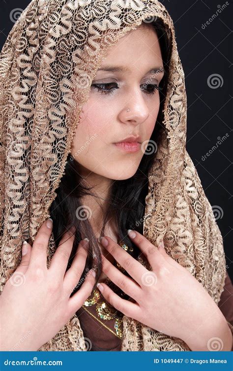 Brunette Arabe Sexy Image Stock Image Du Expression Fille