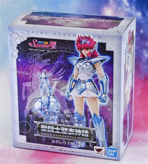 Original Bandai Action Figure Saint Seiya Saintia Shoko Pvc Action