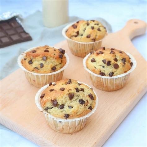 Muffins Aux P Pites De Chocolat Sans Oeufs Sans Lait Vegan Perle