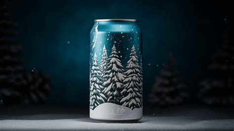 Festive Beer Can Art Label Design – Bottles & Cans