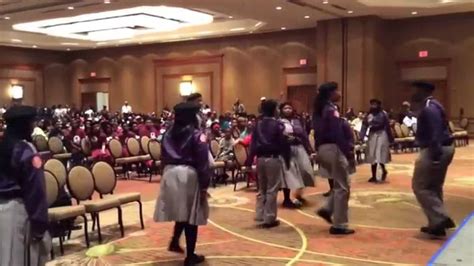 Southeast Community Church Drill Team Performs At The National Baptist Congress In Dallas Tx