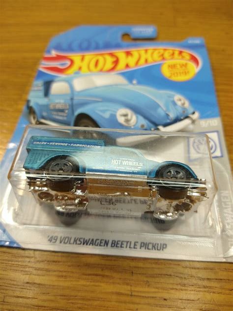 2019 Hot Wheels VOLKSWAGEN 9 10 49 Volkswagen Beetle Pickup 47 250