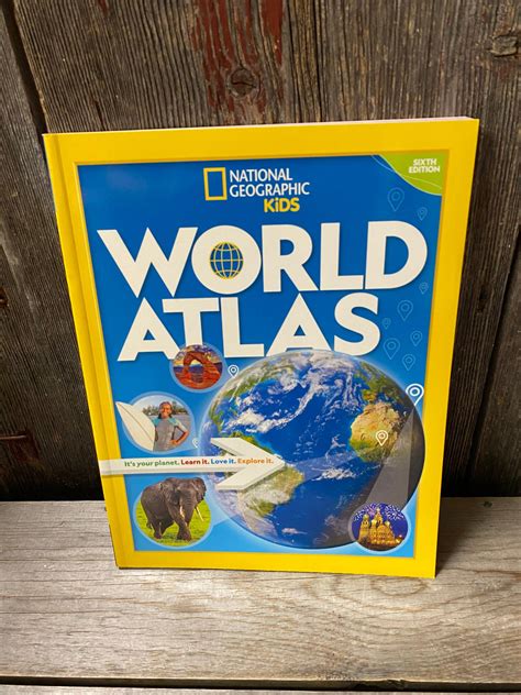 World Atlas Book For Kids