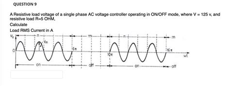 Solved QUESTION 8 The single-phase ac voltage controller of | Chegg.com 