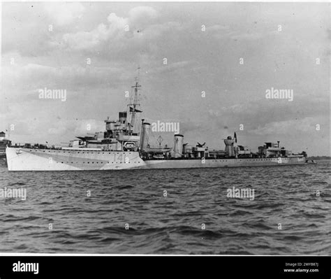 Hms Walpole Stationary Coastal Waters Walpole Stock Photo Alamy