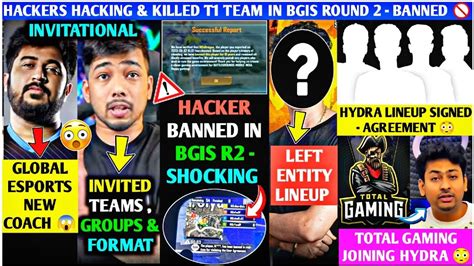 Hydra Signed New Lineup🥵player Ban In Bgis R2 Exposed🚫ge New Coach😳