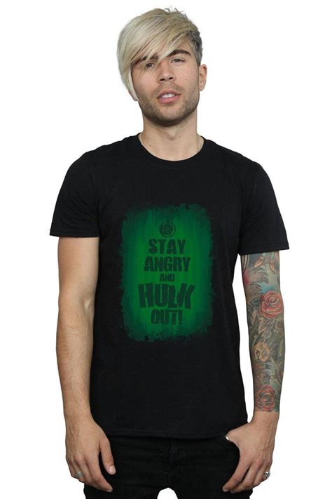 T Shirts Hulk Stay Angry T Shirt Marvel