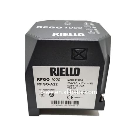 Riello Control Box Rfgo1000 Burner Controller Us Original For Uv Flame