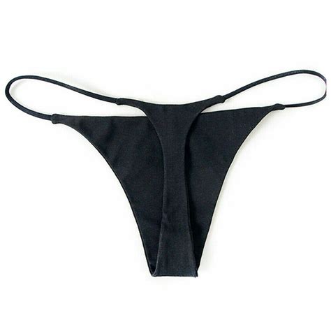 NEW Women Lingerie Thong G String Briefs Bikini Panties Knicker Underwear US EBay