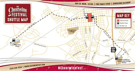 Cheerwine Festival 2023 > Maps