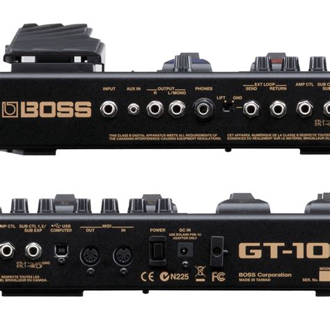 Boss Gt 100 Pedaleira para Guitarra Multiefeitos Em Até 10x S Juros