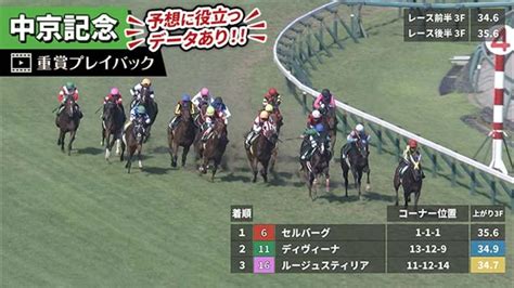 【中京記念】過去5年のレース映像・傾向 競馬動画 Netkeiba