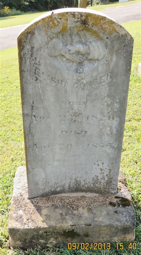 Elisha Conger Memorial Find A Grave