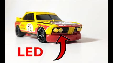 Led Lights In Hot Wheels Car Youtube