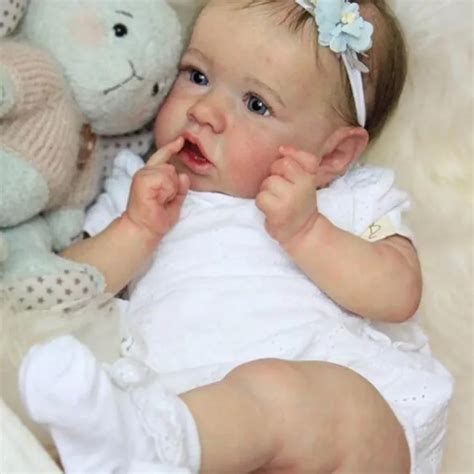 S E Realistische Dakoda Reborn Baby M Dchen Mit Stimm Und Herzmodul