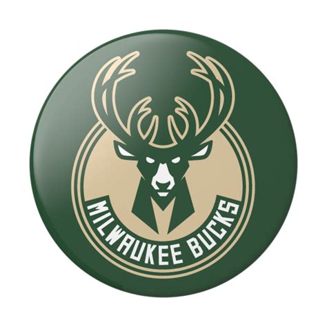 Milwaukee Bucks Logo PopSockets PopGrip