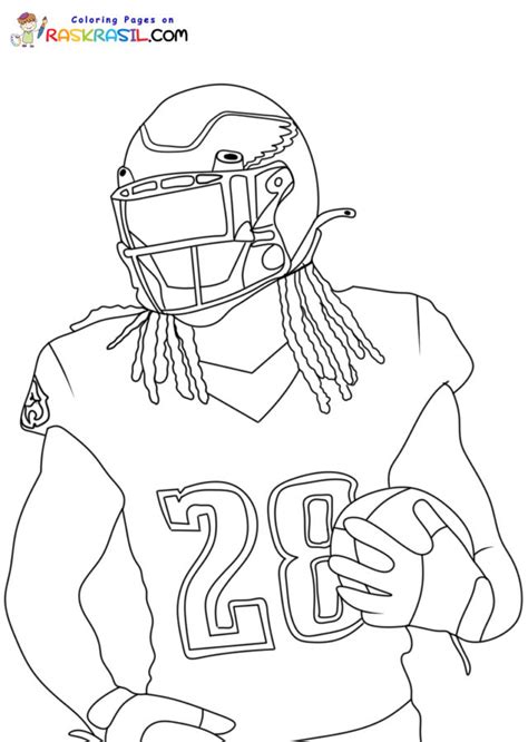 Philadelphia Eagles Coloring Pages